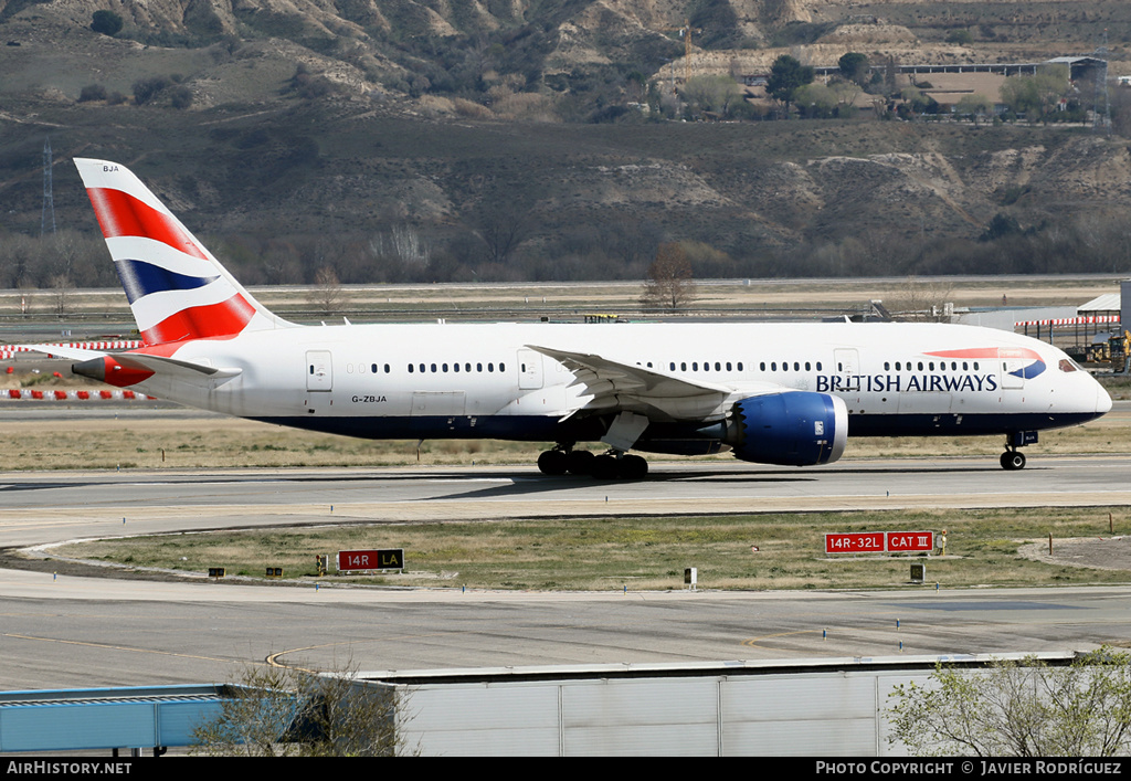 Aircraft Photo of G-ZBJA | Boeing 787-8 Dreamliner | British Airways | AirHistory.net #468014