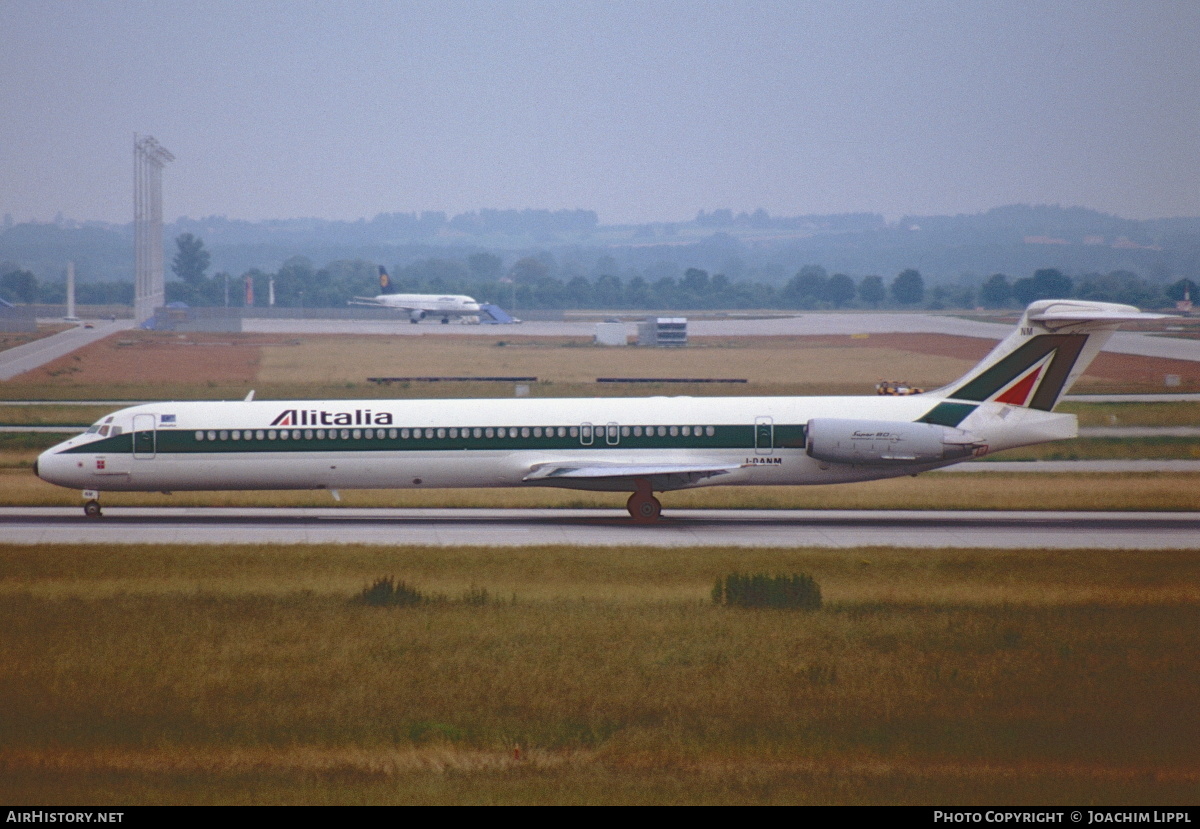 Aircraft Photo of I-DANM | McDonnell Douglas MD-82 (DC-9-82) | Alitalia | AirHistory.net #468021
