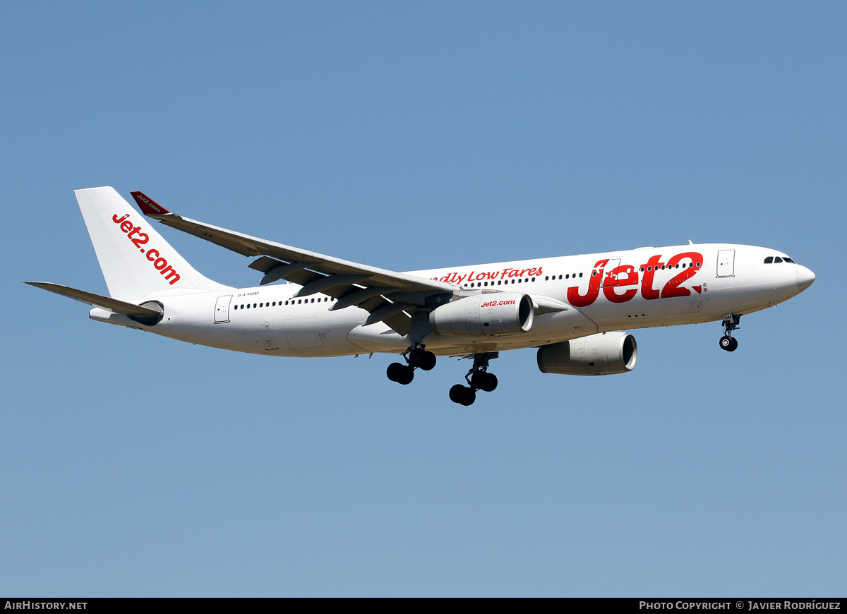 Aircraft Photo of G-VYGM | Airbus A330-243 | Jet2 | AirHistory.net #468023