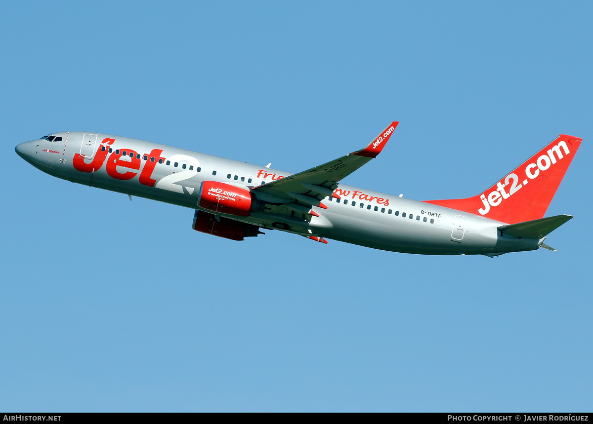 Aircraft Photo of G-DRTF | Boeing 737-85P | Jet2 | AirHistory.net #468030