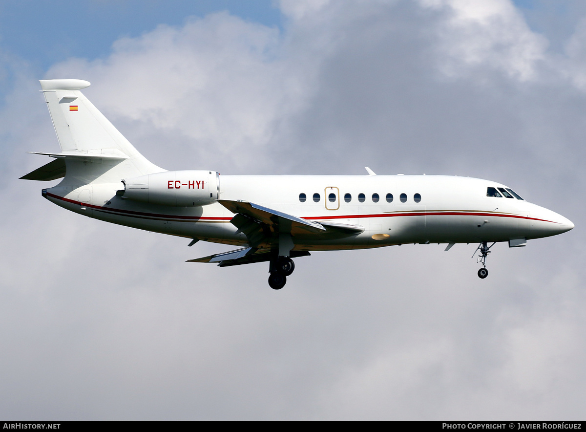 Aircraft Photo of EC-HYI | Dassault Falcon 2000 | AirHistory.net #468034