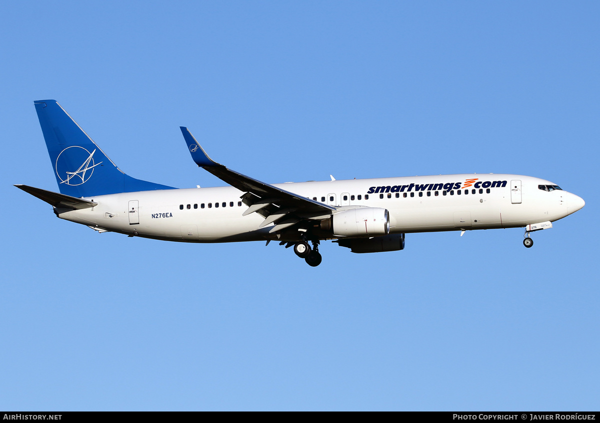 Aircraft Photo of N276EA | Boeing 737-8AL | Smartwings | AirHistory.net #468044