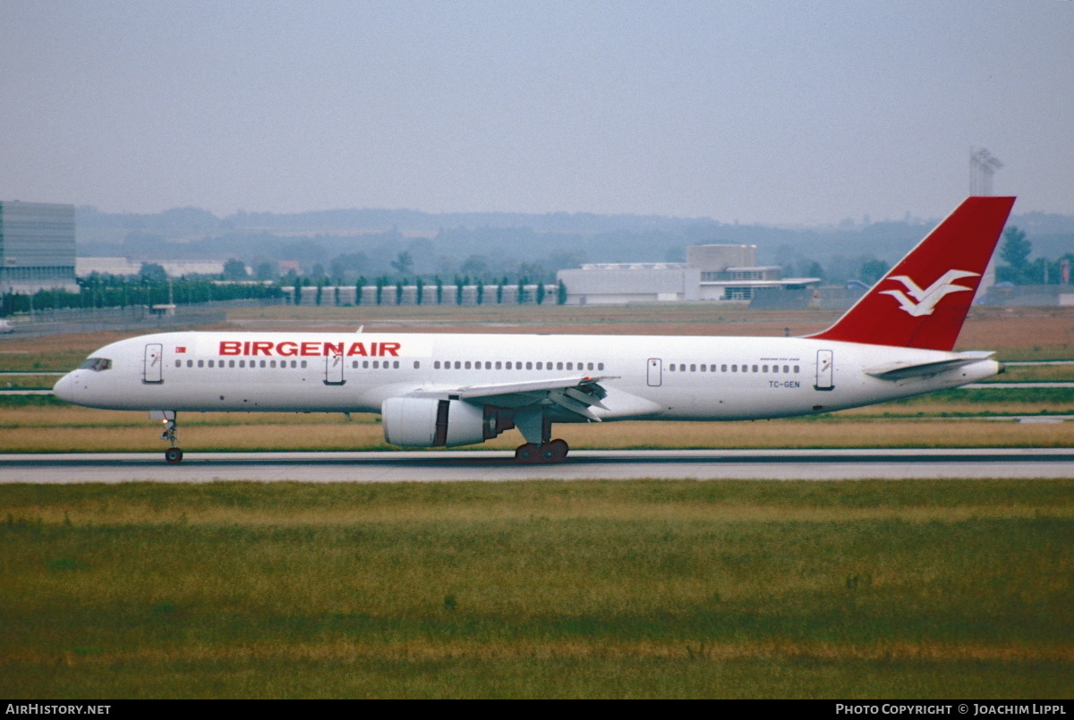 Aircraft Photo of TC-GEN | Boeing 757-225 | Birgenair | AirHistory.net #468046