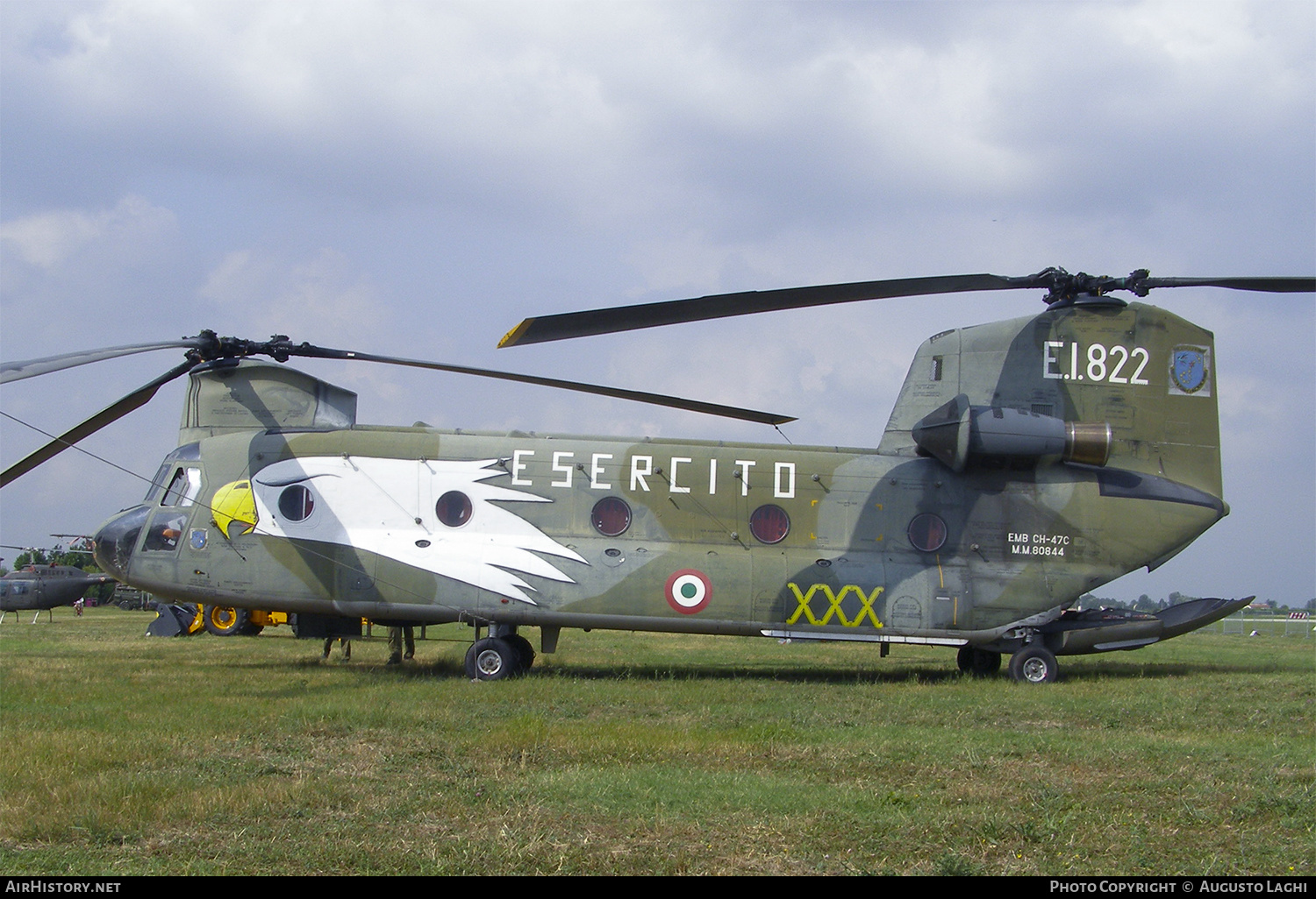 Aircraft Photo of MM80844 | Boeing Vertol CH-47C Chinook | Italy - Army | AirHistory.net #468058