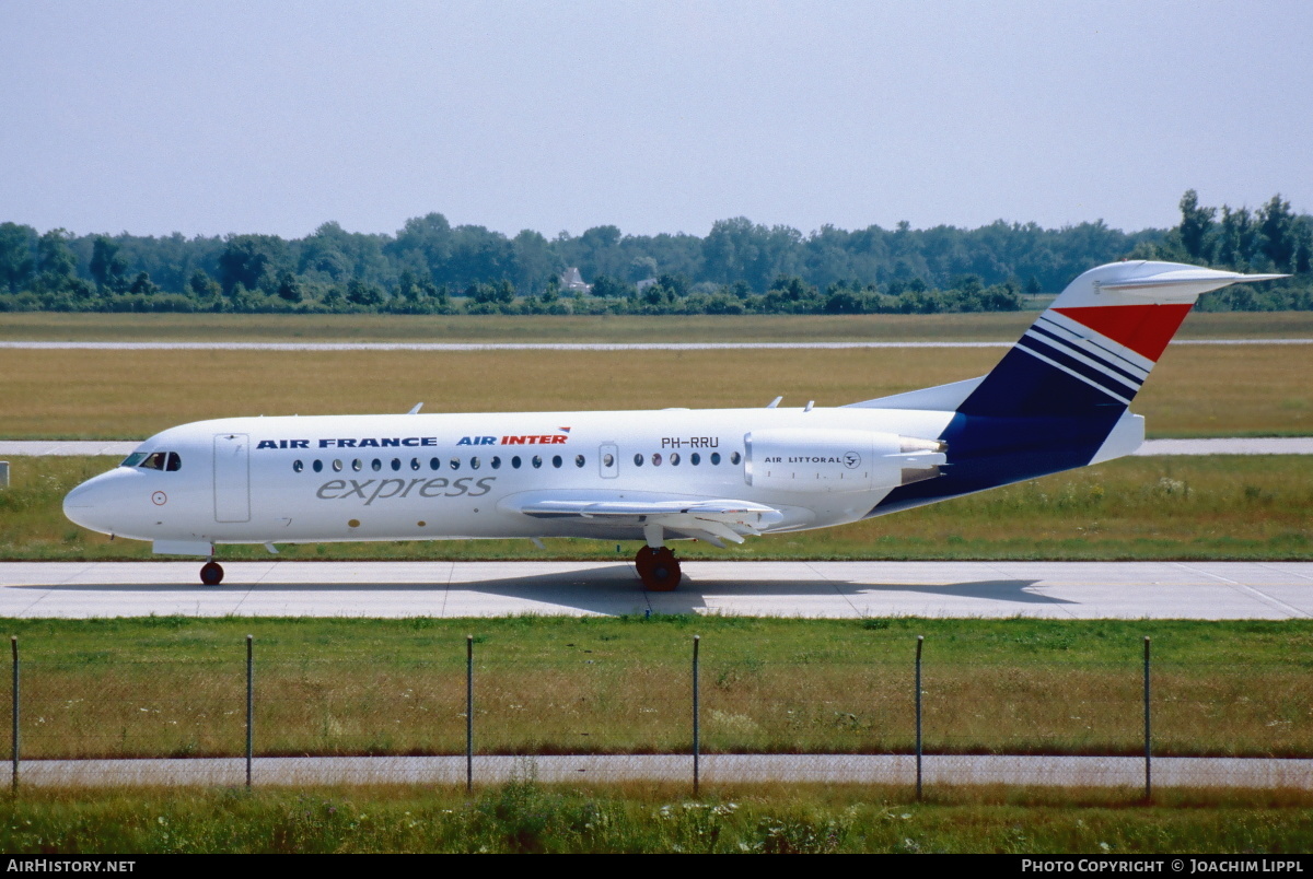 Aircraft Photo of PH-RRU | Fokker 70 (F28-0070) | Air France Express | AirHistory.net #468065