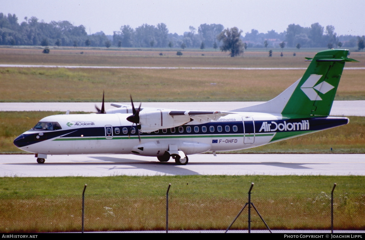 Aircraft Photo of F-OHFD | ATR ATR-42-320 | Air Dolomiti | AirHistory.net #468080