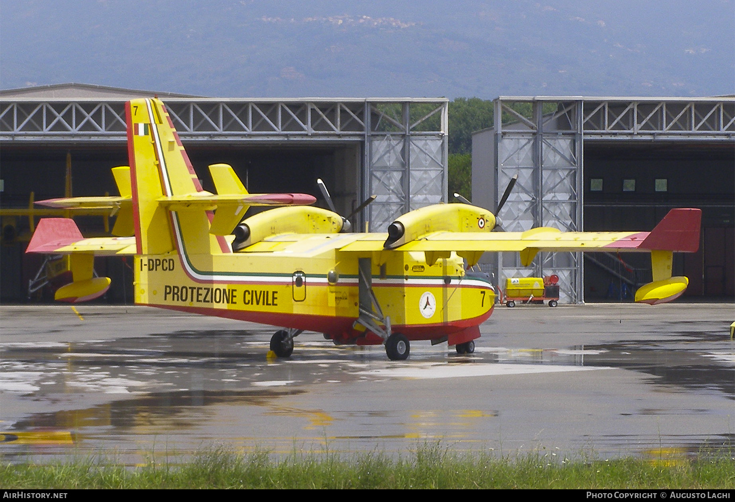 Aircraft Photo of I-DPCD | Canadair CL-415 (CL-215-6B11) | Protezione Civile | AirHistory.net #468094