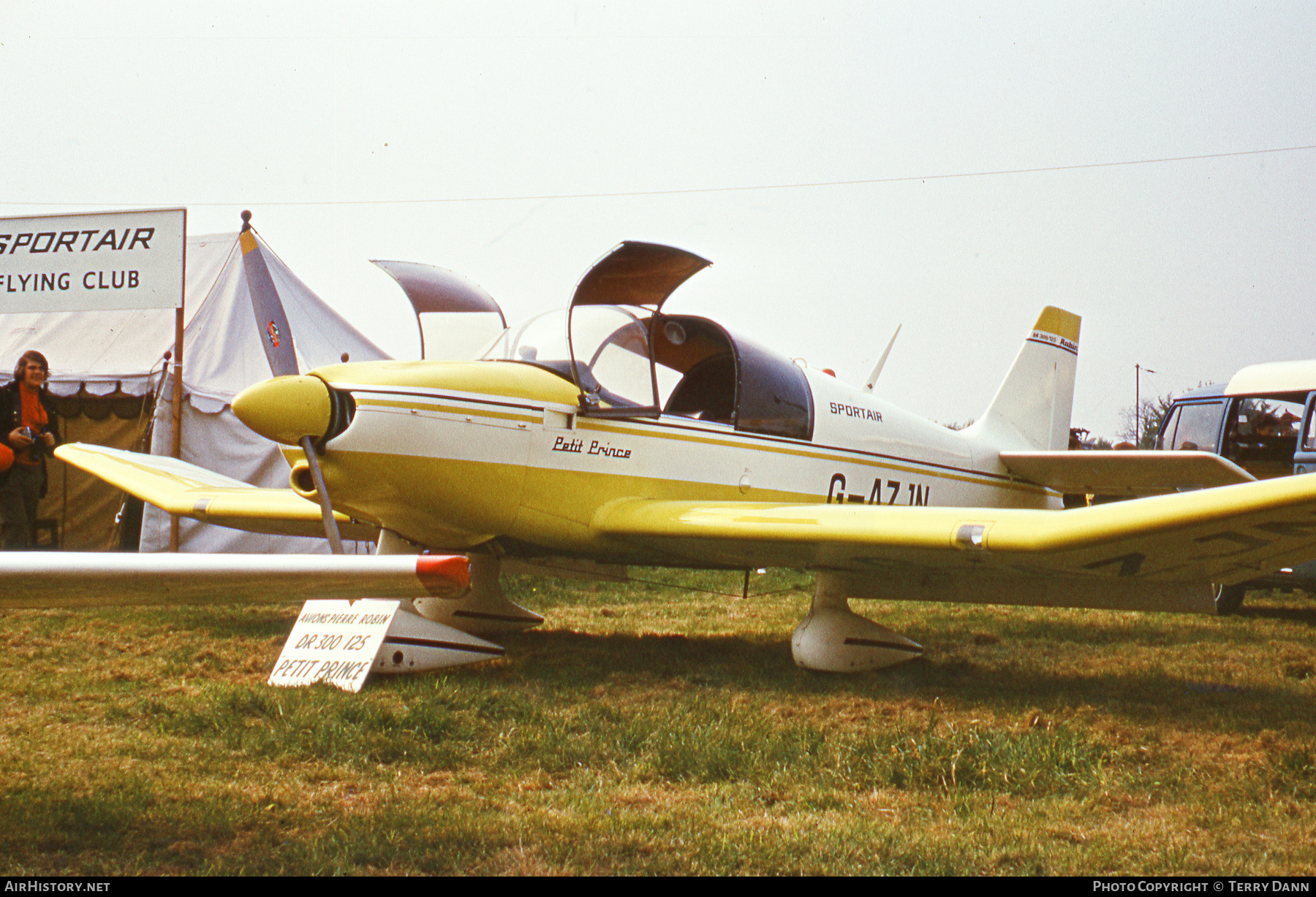 Aircraft Photo of G-AZJN | Robin DR-300-140 | Sportair | AirHistory.net #468096
