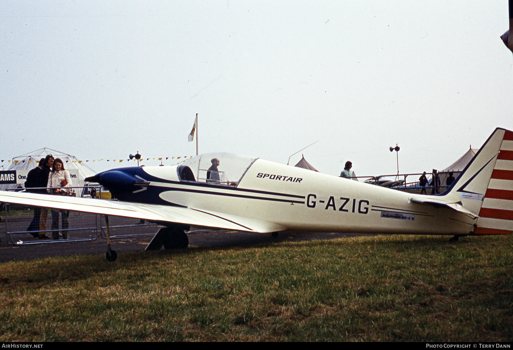 Aircraft Photo of G-AZIG | Sportavia-Putzer RF-4D | Sportair | AirHistory.net #468098