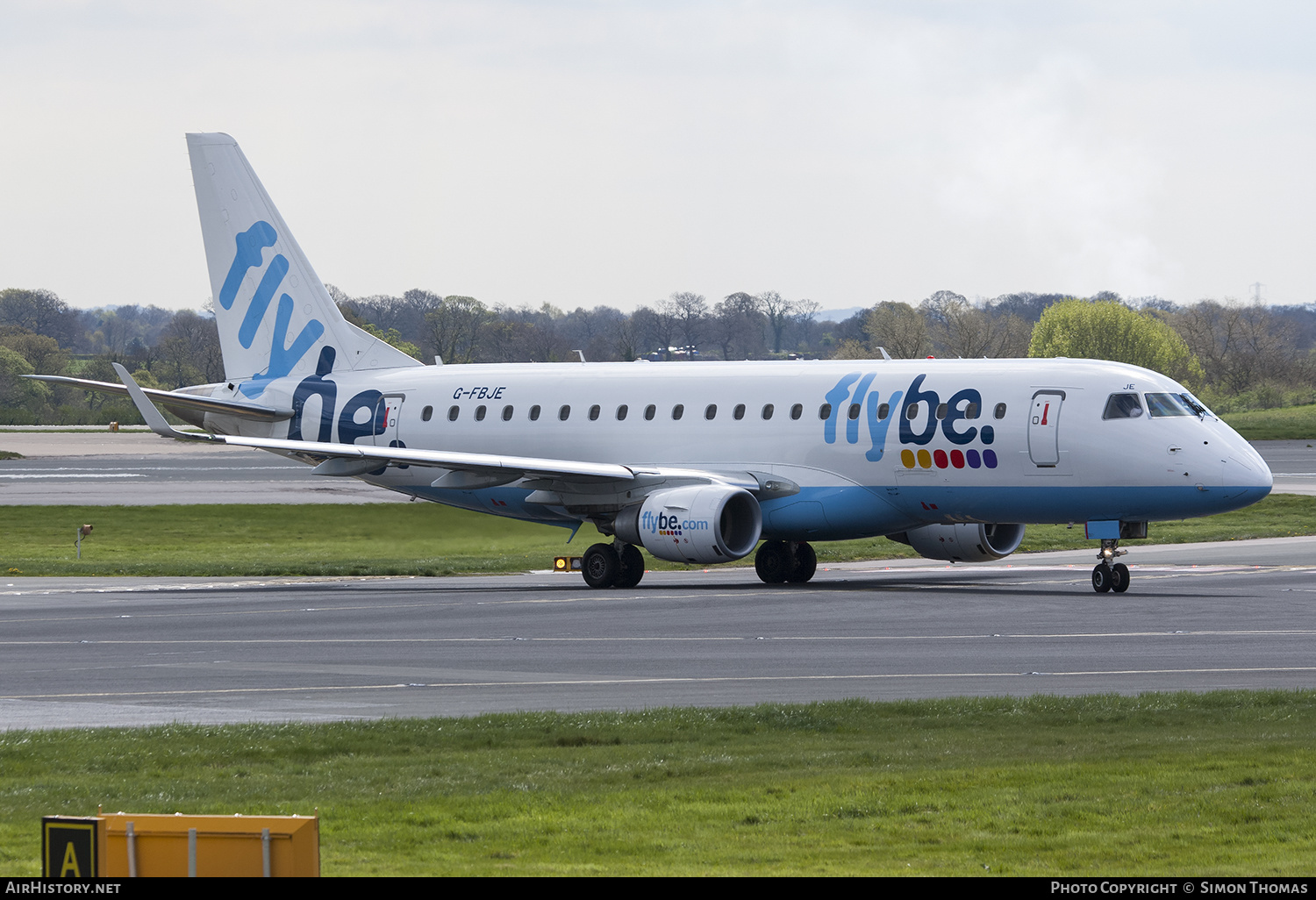 Aircraft Photo of G-FBJE | Embraer 175LR (ERJ-170-200LR) | Flybe | AirHistory.net #468111