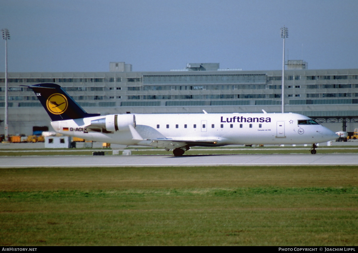 Aircraft Photo of D-ACLK | Canadair CRJ-100ER (CL-600-2B19) | Lufthansa | AirHistory.net #468113
