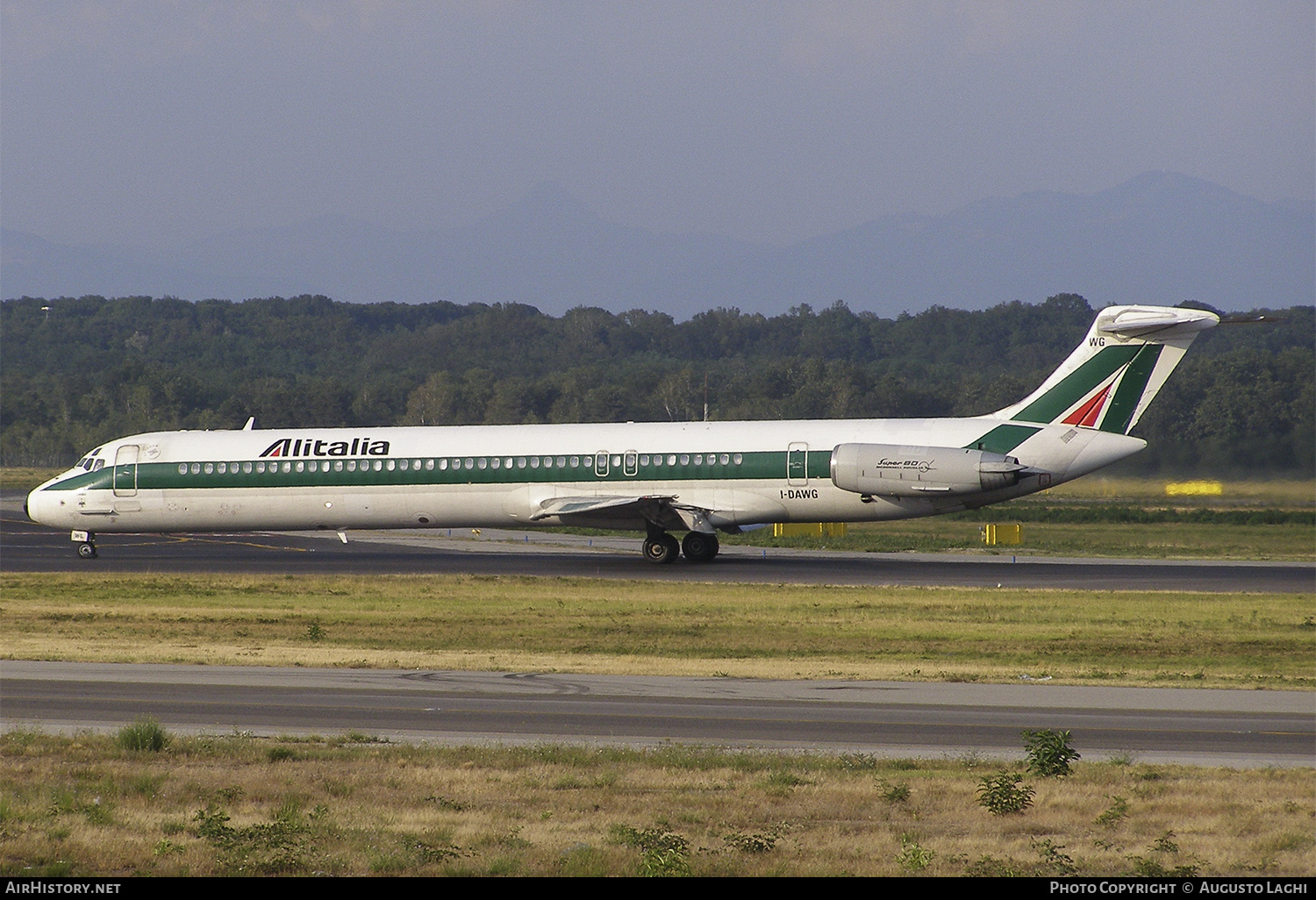 Aircraft Photo of I-DAWG | McDonnell Douglas MD-82 (DC-9-82) | Alitalia | AirHistory.net #468114