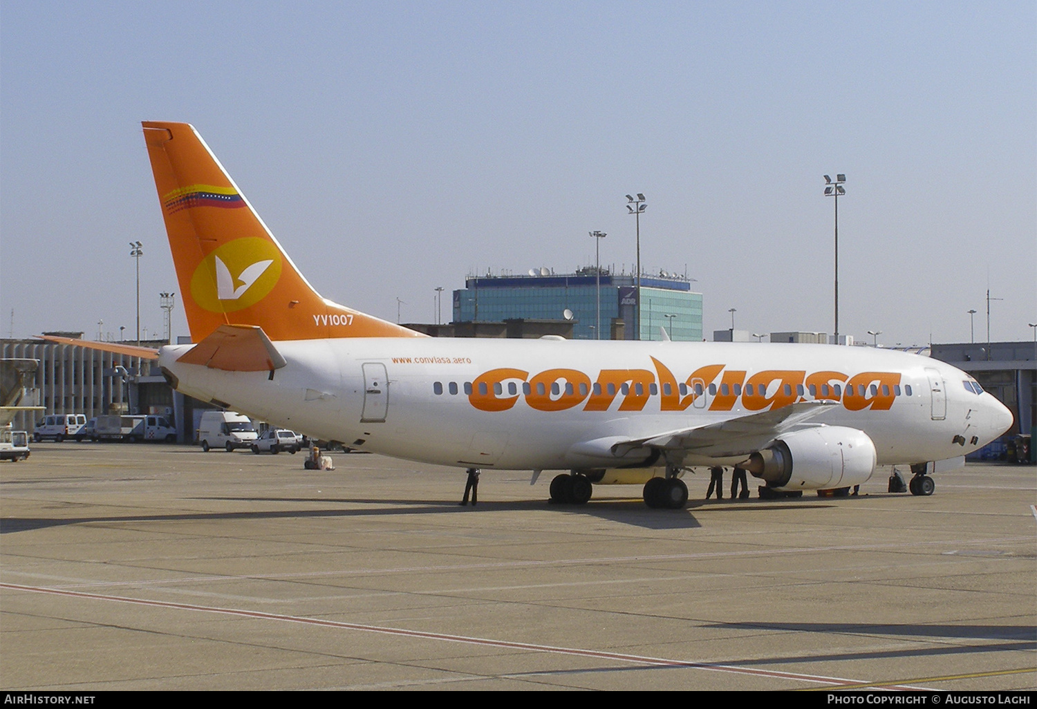 Aircraft Photo of YV1007 | Boeing 737-322 | Conviasa | AirHistory.net #468116