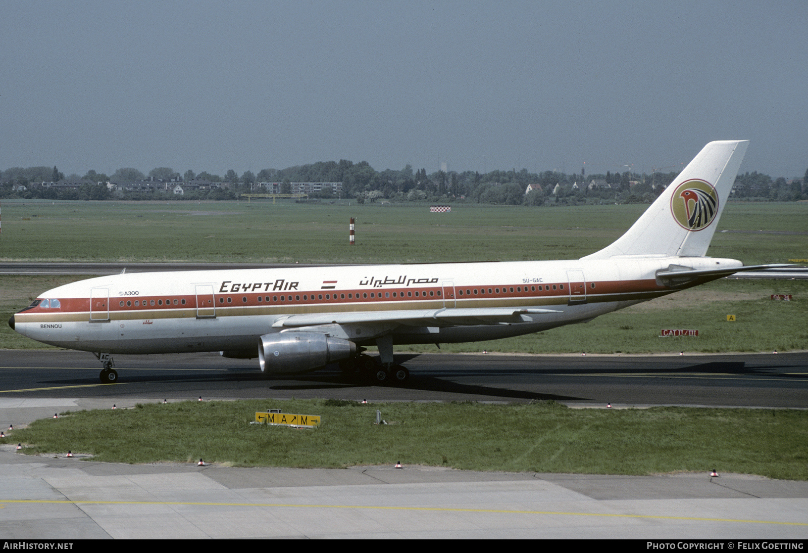 Aircraft Photo of SU-GAC | Airbus A300B4-203 | EgyptAir | AirHistory.net #468122