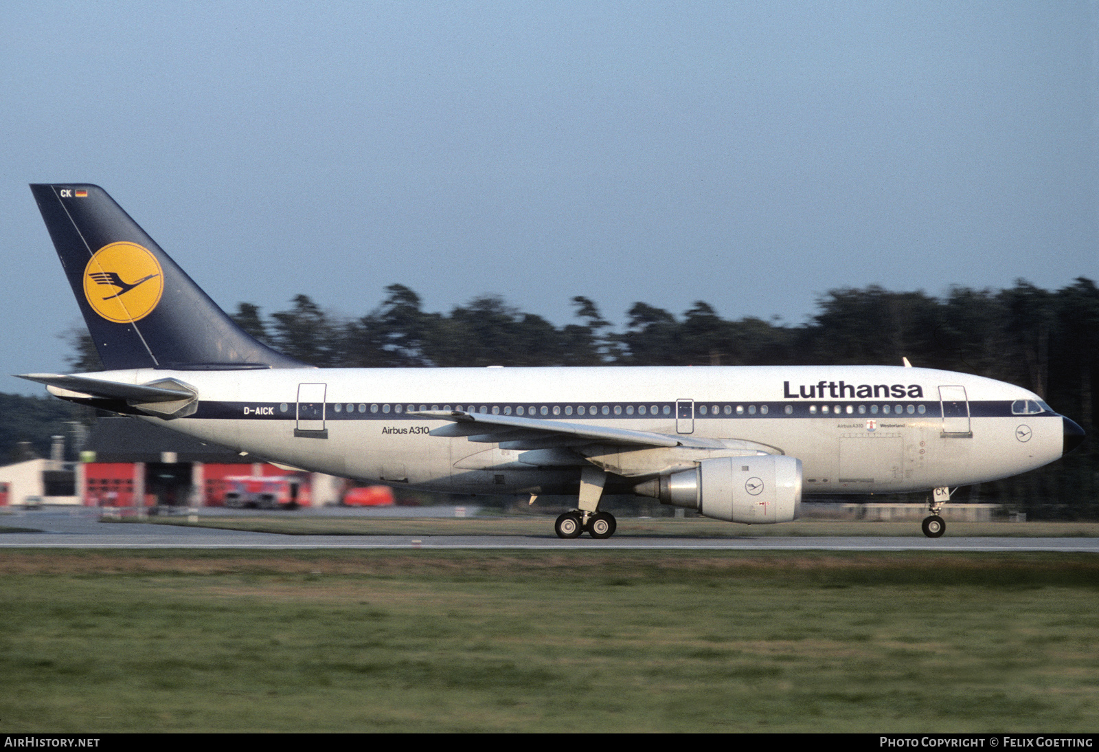 Aircraft Photo of D-AICK | Airbus A310-203 | Lufthansa | AirHistory.net #468123