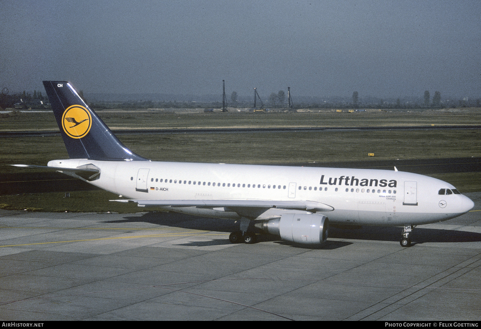 Aircraft Photo of D-AICH | Airbus A310-203 | Lufthansa | AirHistory.net #468126