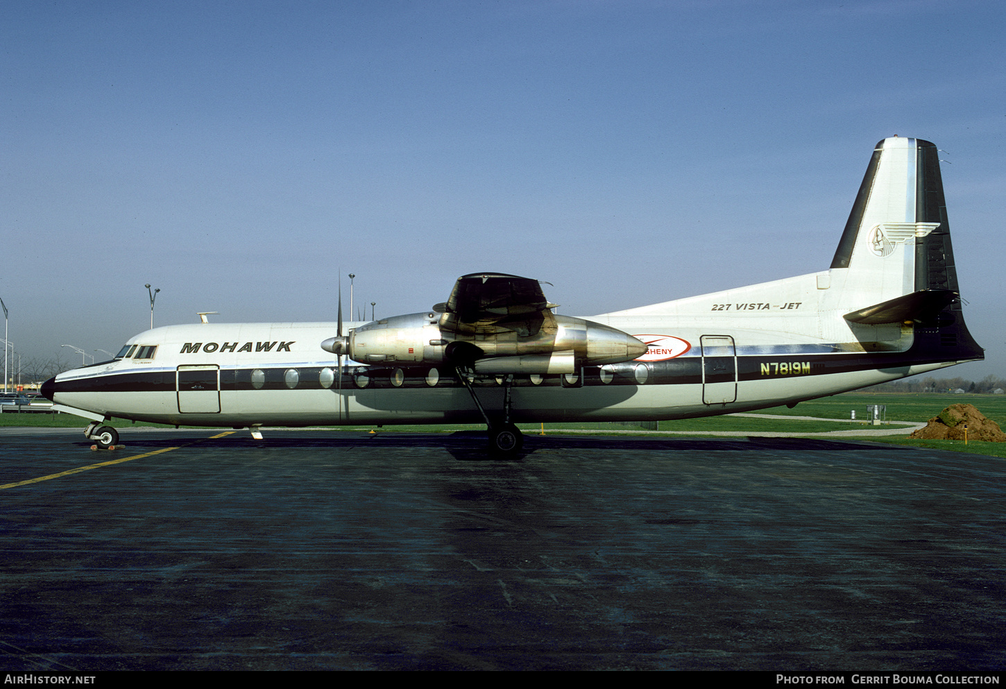 Aircraft Photo of N7819M | Fairchild Hiller FH-227B | Mohawk Airlines | AirHistory.net #468135