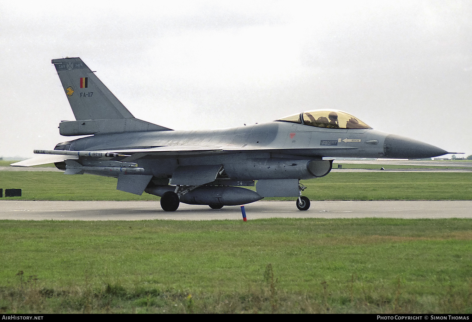Aircraft Photo of FA-117 | General Dynamics F-16A Fighting Falcon | Belgium - Air Force | AirHistory.net #468136