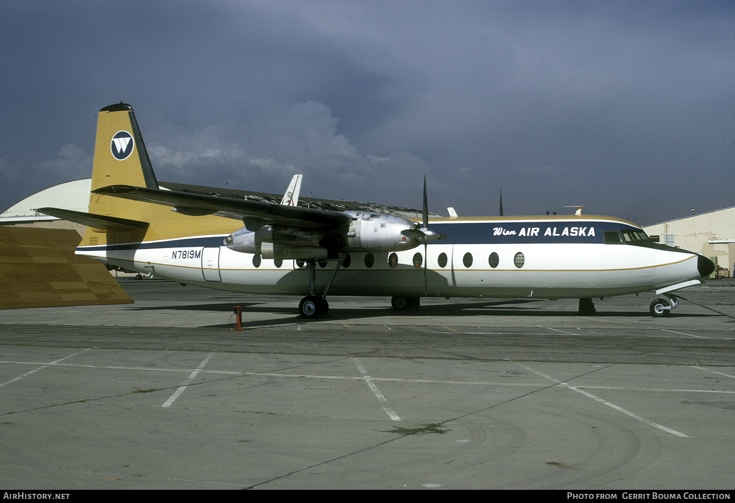 Aircraft Photo of N7819M | Fairchild Hiller FH-227B | Wien Air Alaska | AirHistory.net #468144