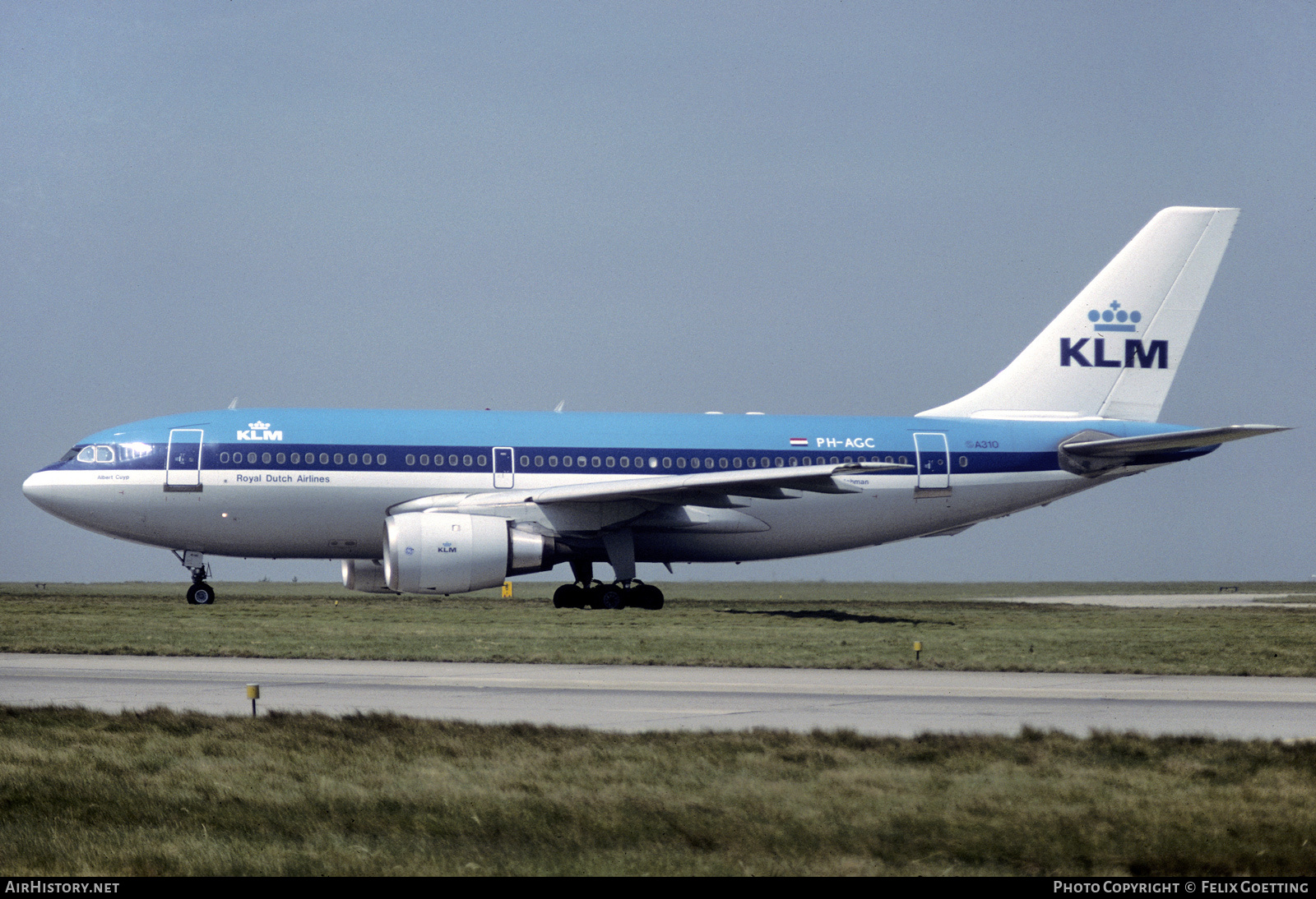 Aircraft Photo of PH-AGC | Airbus A310-203 | KLM - Royal Dutch Airlines | AirHistory.net #468147