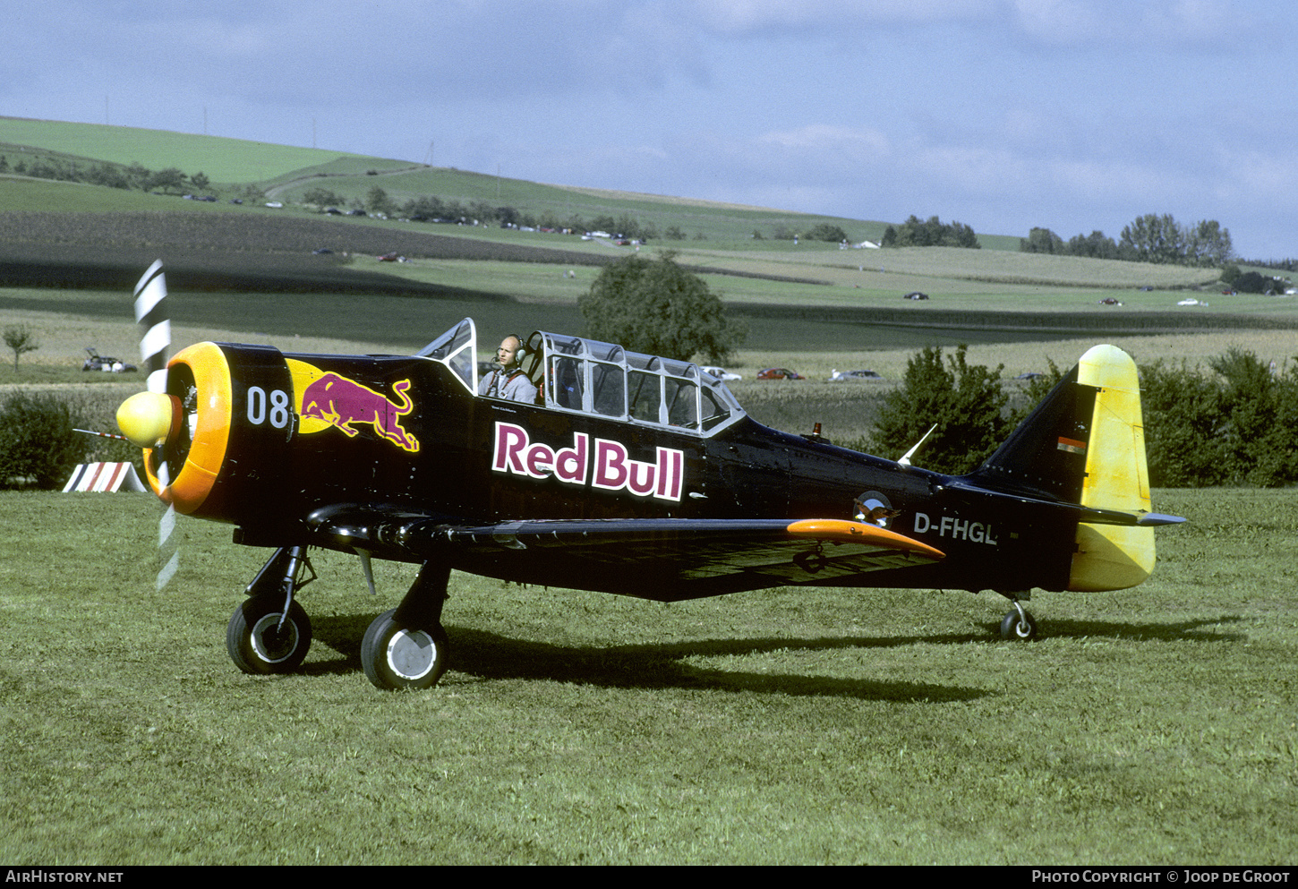 Aircraft Photo of D-FHGL | North American SNJ-5 Texan | Red Bull | AirHistory.net #468156