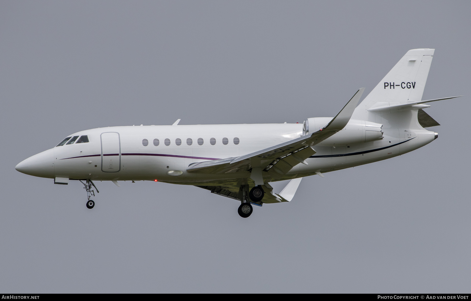 Aircraft Photo of PH-CGV | Dassault Falcon 2000LXS | AirHistory.net #468166