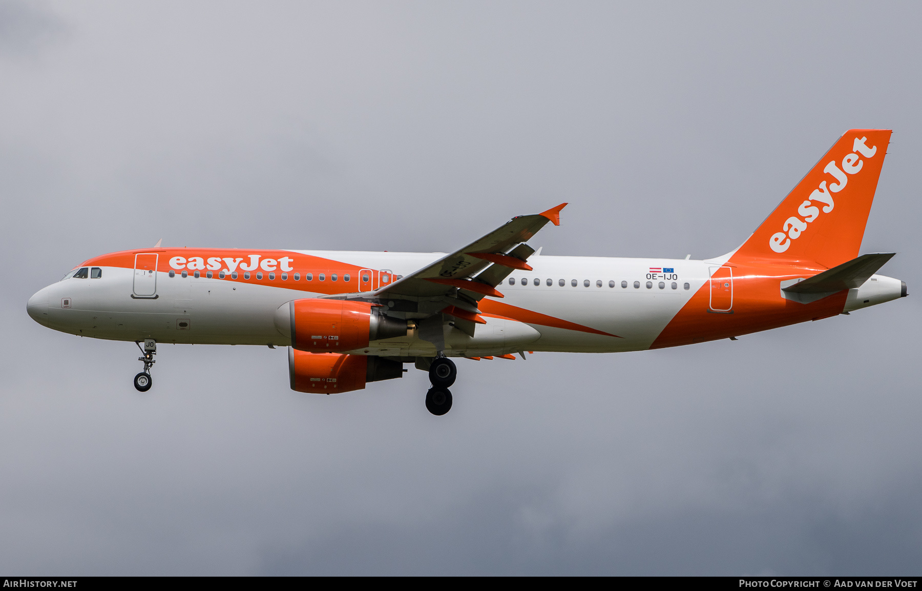 Aircraft Photo of OE-IJO | Airbus A320-214 | EasyJet | AirHistory.net #468169