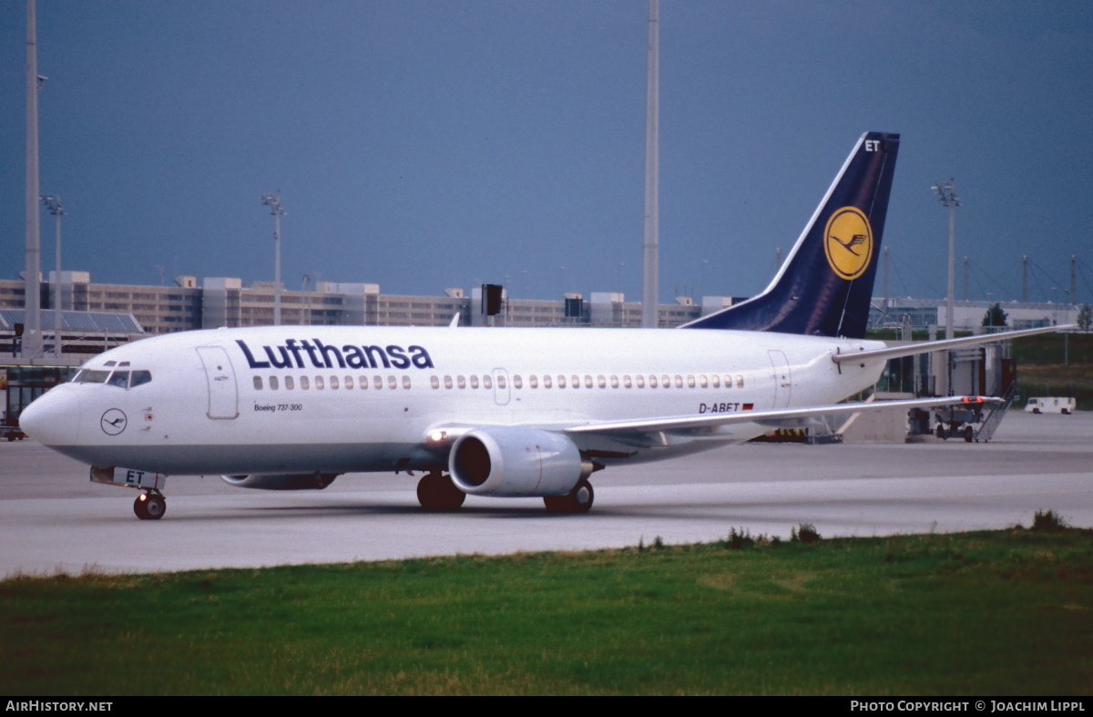 Aircraft Photo of D-ABET | Boeing 737-330 | Lufthansa | AirHistory.net #468170