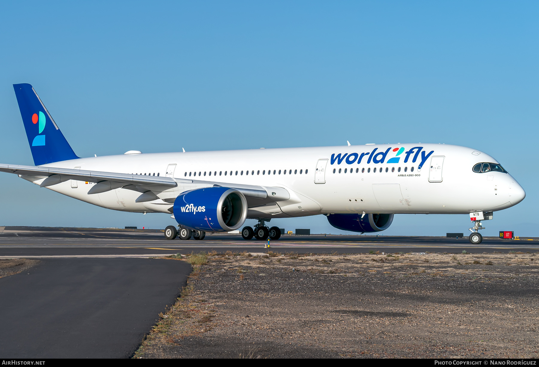 Aircraft Photo of EC-NTB | Airbus A350-941 | World2fly | AirHistory.net #468178