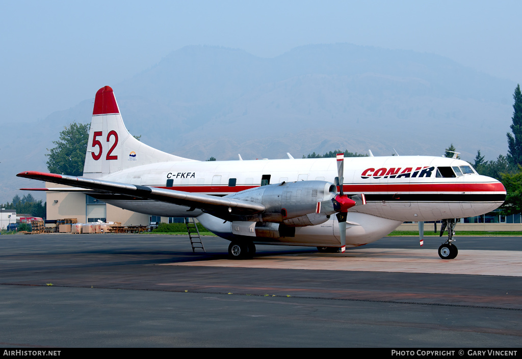 Aircraft Photo of C-FKFA | Convair 580/AT | Conair Aviation | AirHistory.net #468179