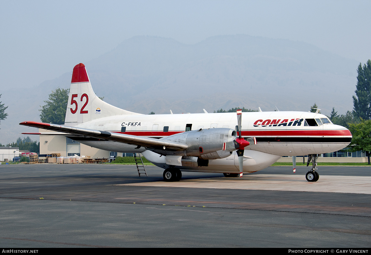 Aircraft Photo of C-FKFA | Convair 580/AT | Conair Aviation | AirHistory.net #468179