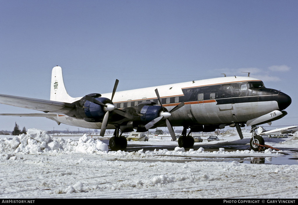 Aircraft Photo of N4885C | Douglas DC-7B | Midair | AirHistory.net #468189