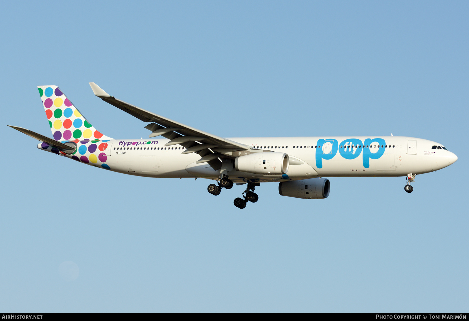 Aircraft Photo of 9H-POP | Airbus A330-343 | Flypop | AirHistory.net #468190