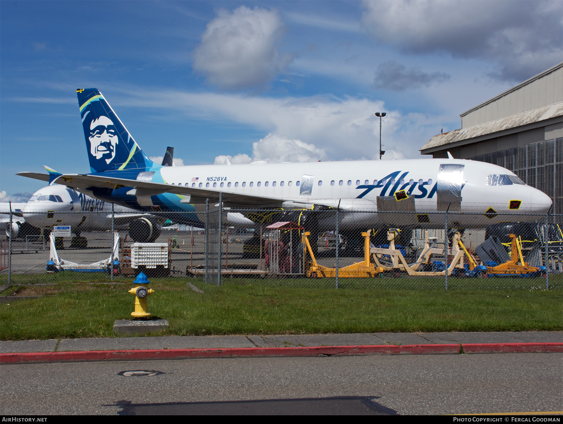 Aircraft Photo of N528VA | Airbus A319-112 | Alaska Airlines | AirHistory.net #468191