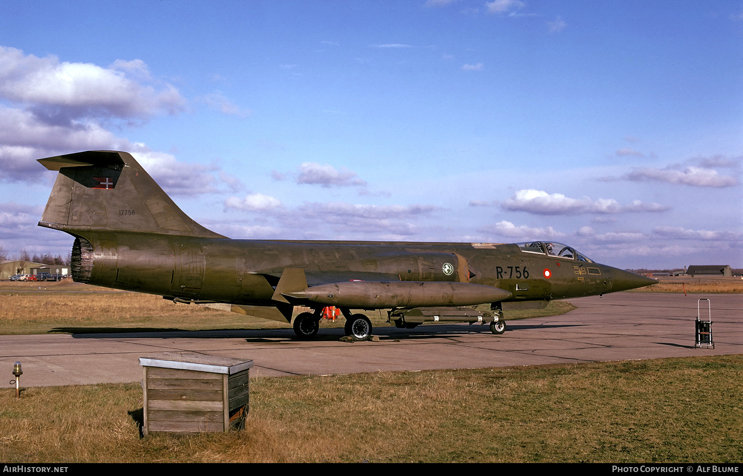 Aircraft Photo of R-756 | Lockheed F-104G Starfighter | Denmark - Air Force | AirHistory.net #468195