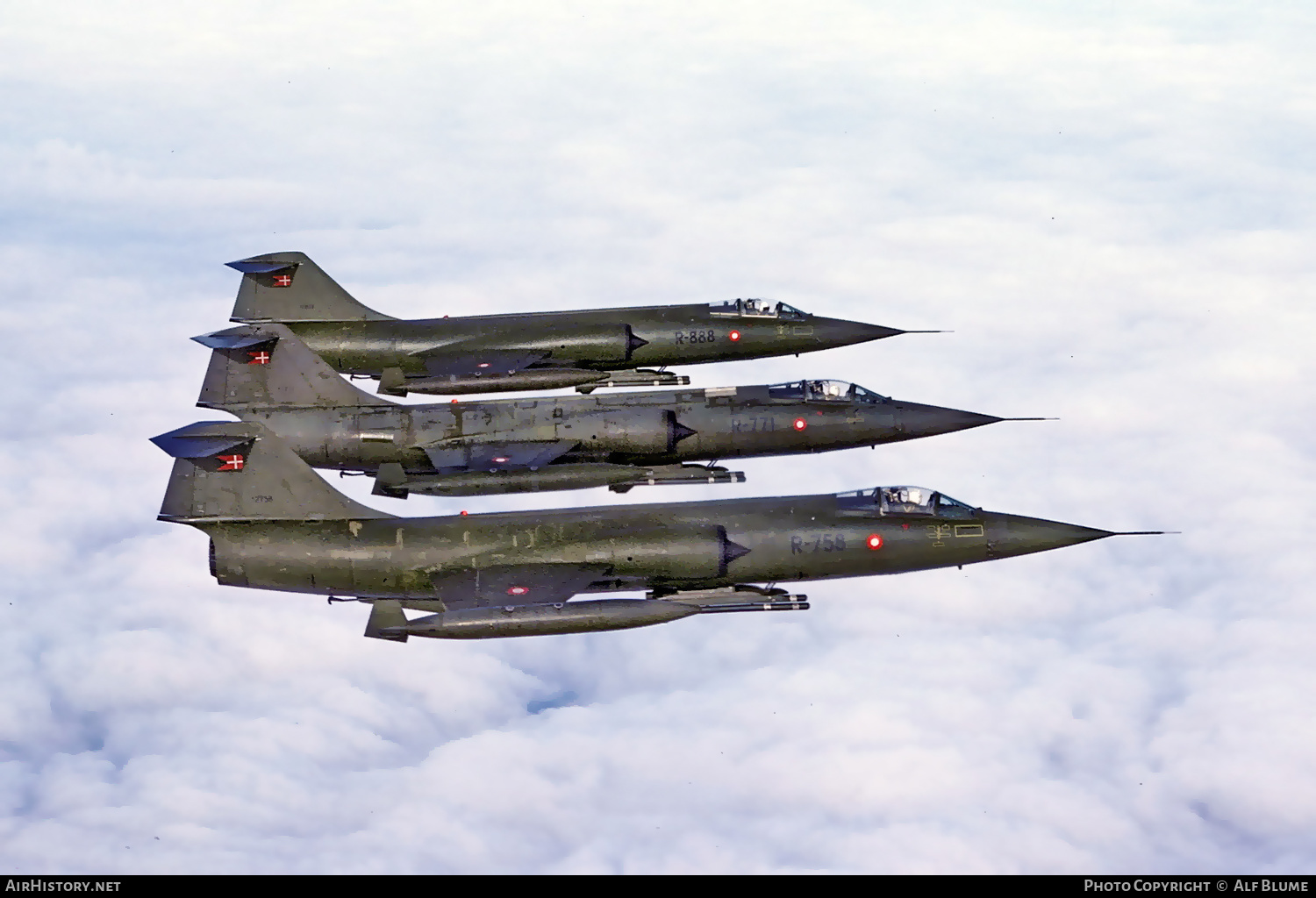 Aircraft Photo of R-758 | Lockheed CF-104 Starfighter | Denmark - Air Force | AirHistory.net #468197