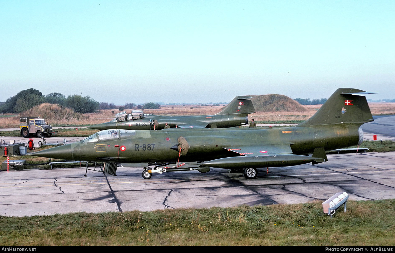 Aircraft Photo of R-887 | Lockheed CF-104 Starfighter | Denmark - Air Force | AirHistory.net #468198