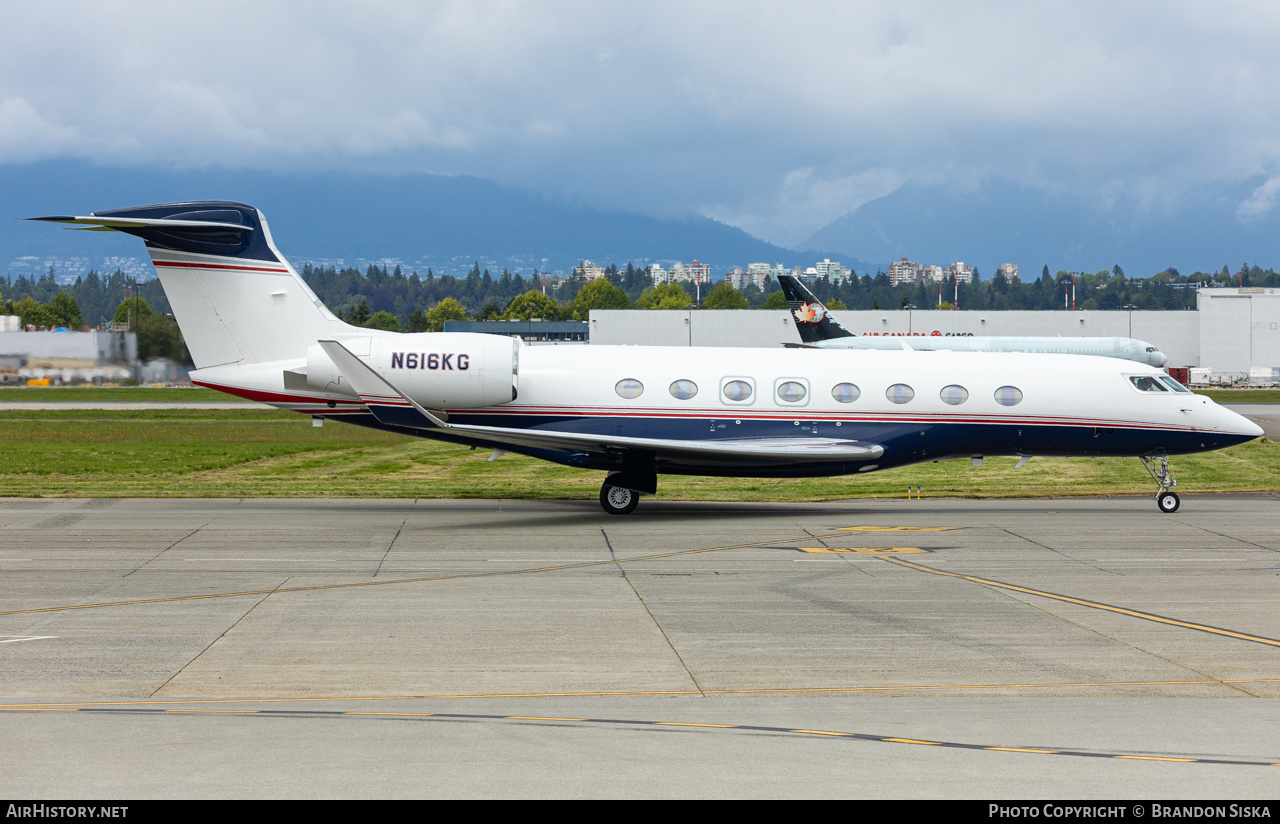 Aircraft Photo of N616KG | Gulfstream Aerospace G-V-SP Gulfstream G550 | AirHistory.net #468201