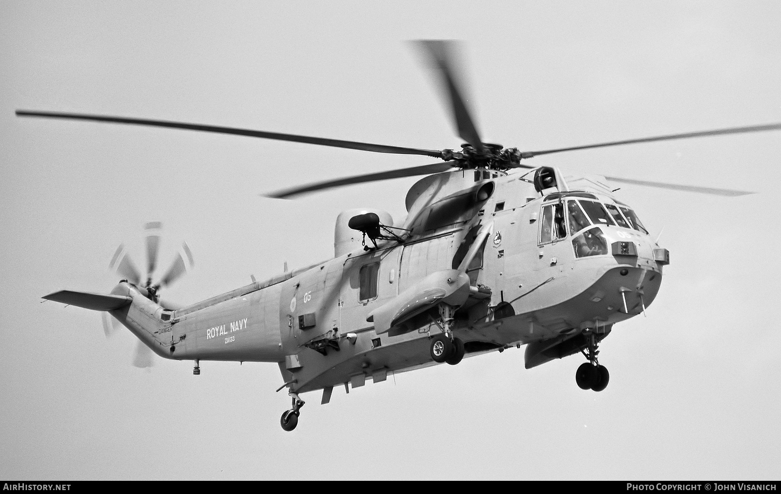 Aircraft Photo of ZA133 | Westland WS-61 Sea King HAS5 | UK - Navy | AirHistory.net #468223