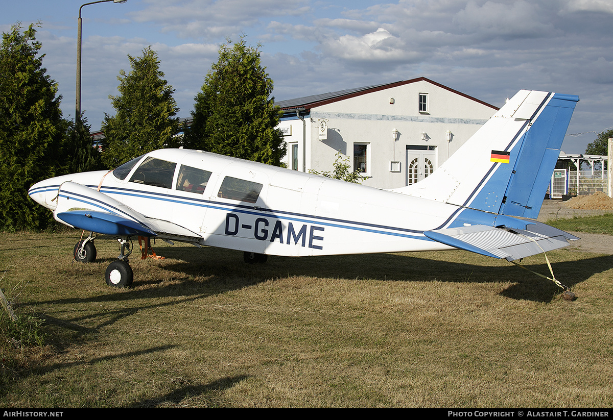 Aircraft Photo of D-GAME | Piper PA-34-200 Seneca | AirHistory.net #468243