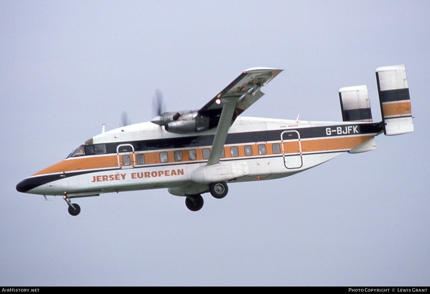 Aircraft Photo of G-BJFK | Short 330-100 | Jersey European Airways | AirHistory.net #468246