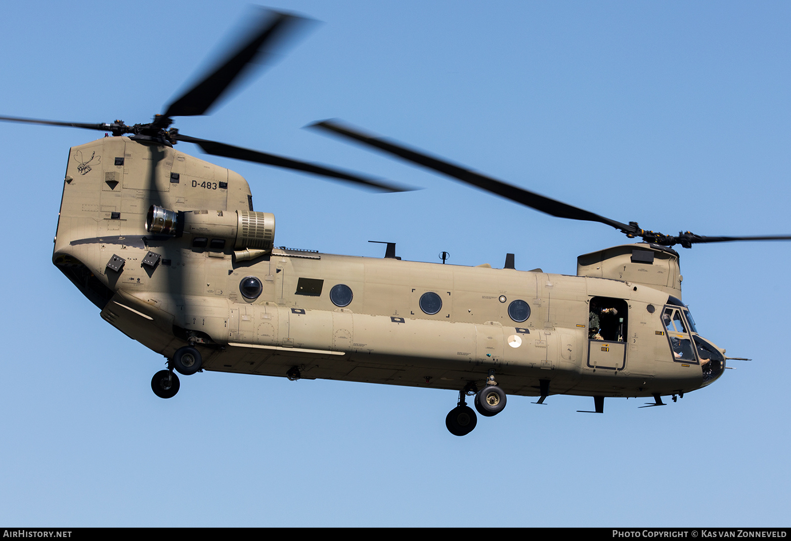 Aircraft Photo of D-483 | Boeing CH-47F Chinook (414) | Netherlands - Air Force | AirHistory.net #468247