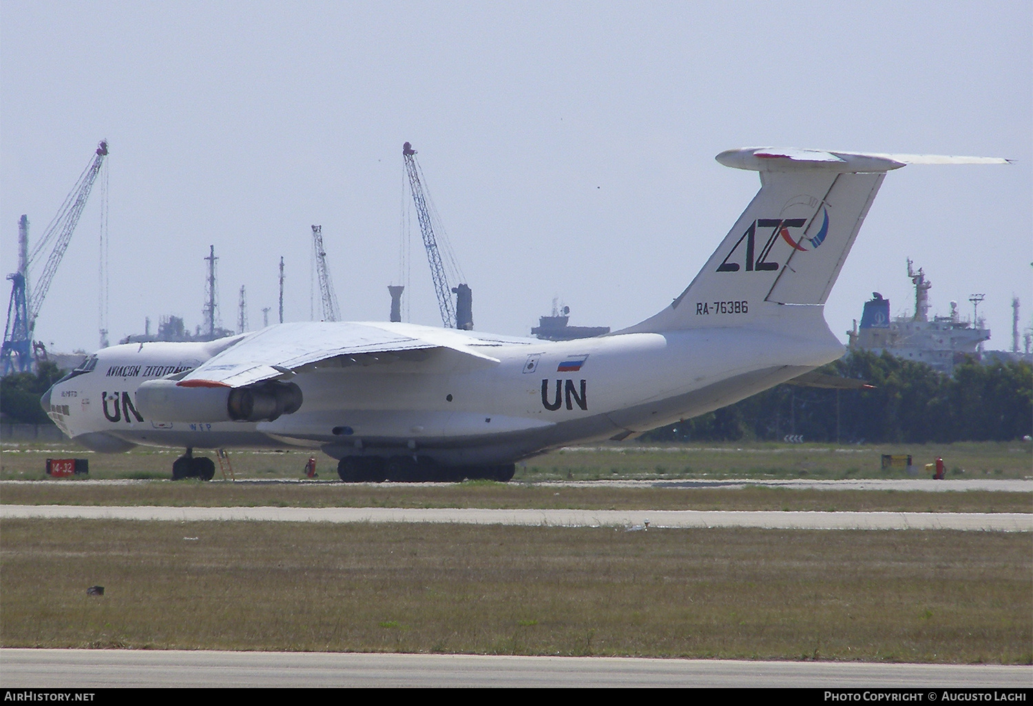 Aircraft Photo of RA-76386 | Ilyushin Il-76TD | Aviocon Zitotrans | United Nations | AirHistory.net #468253