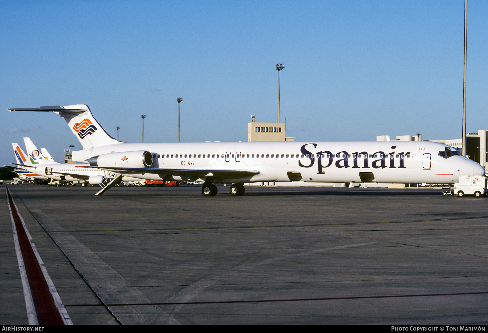 Aircraft Photo of EC-GVI | McDonnell Douglas MD-83 (DC-9-83) | Spanair | AirHistory.net #468274