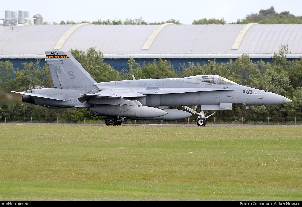 Aircraft Photo of 164703 | McDonnell Douglas F/A-18C Hornet | USA - Marines | AirHistory.net #468282