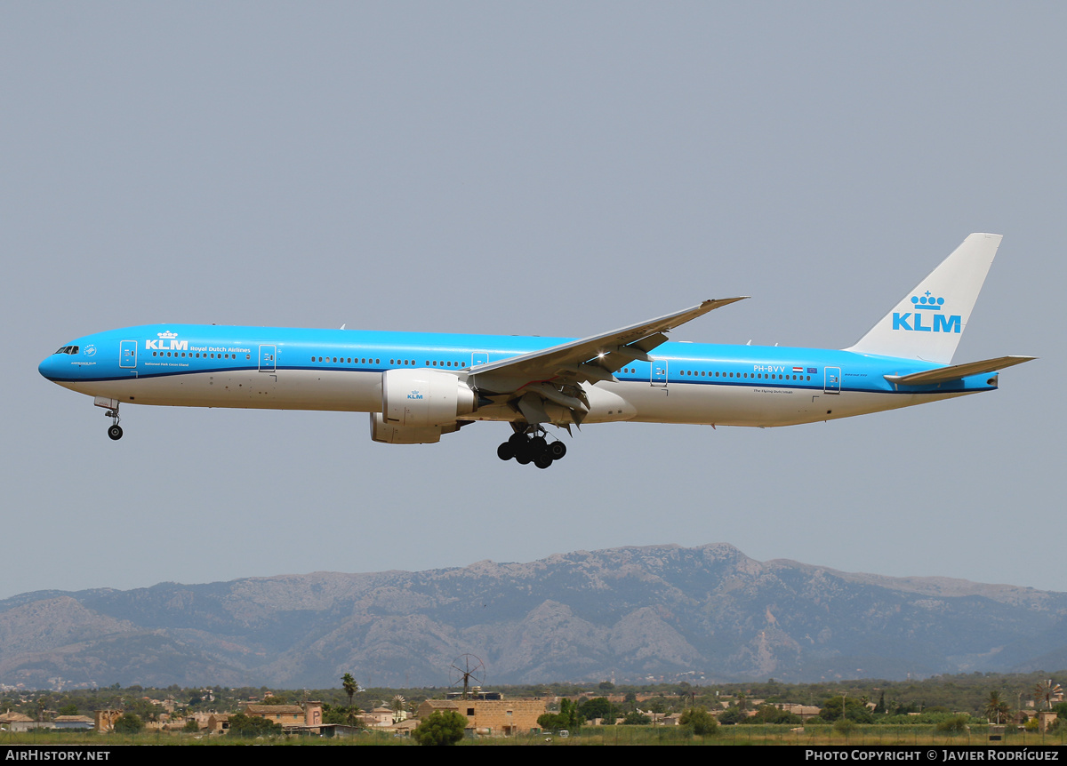 Aircraft Photo of PH-BVV | Boeing 777-300/ER | KLM - Royal Dutch Airlines | AirHistory.net #468315