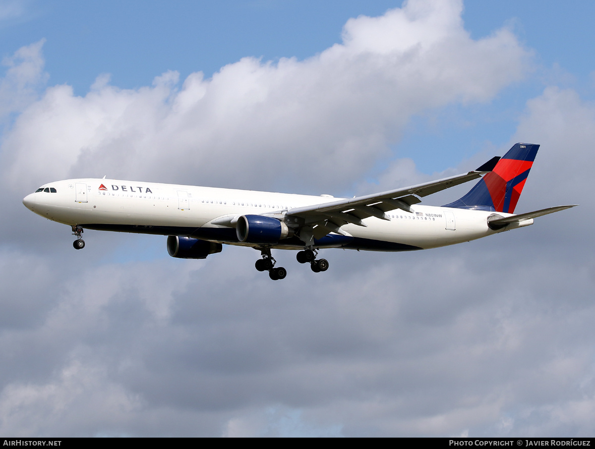 Aircraft Photo of N801NW | Airbus A330-323 | Delta Air Lines | AirHistory.net #468320