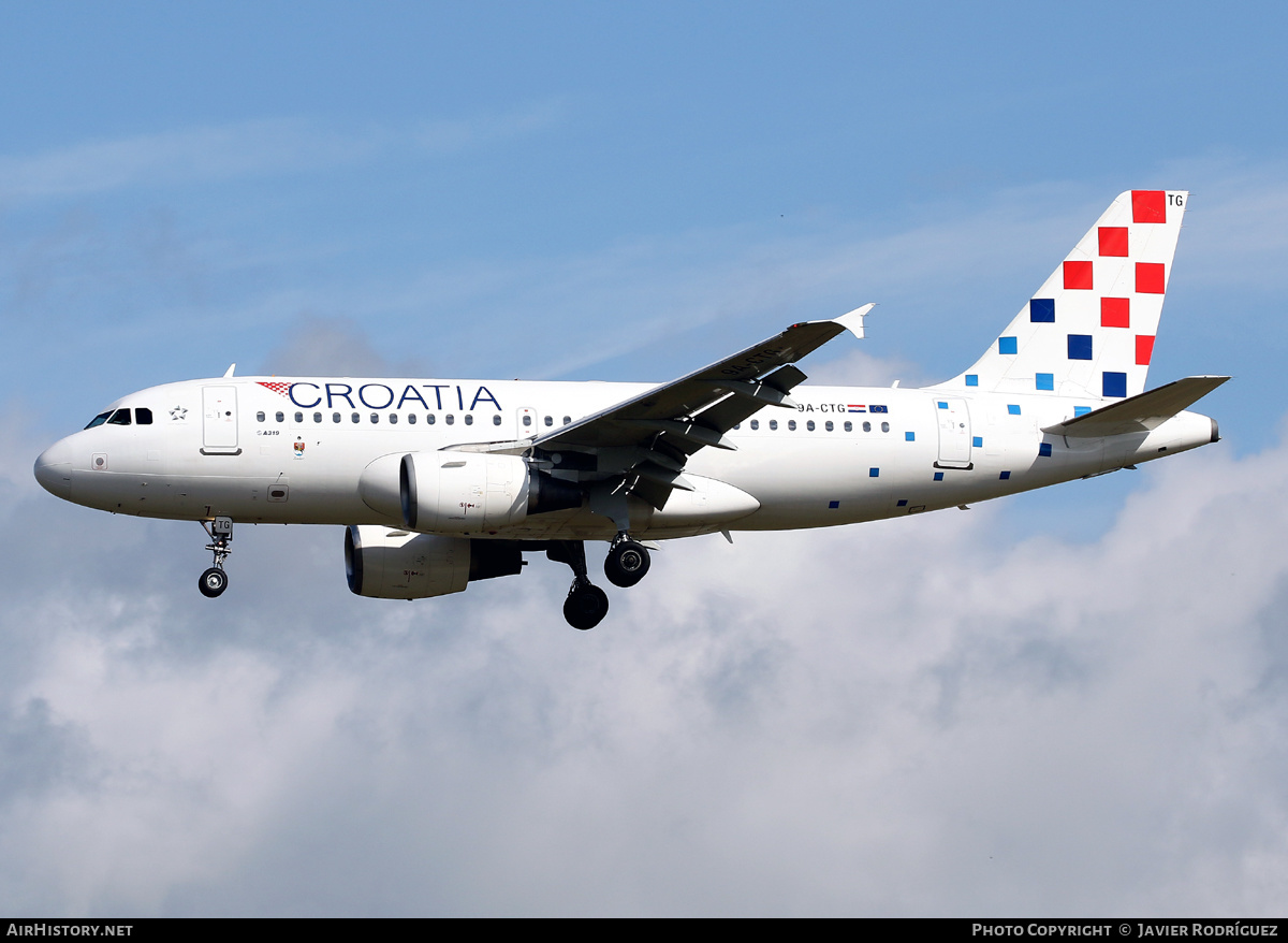 Aircraft Photo of 9A-CTG | Airbus A319-112 | Croatia Airlines | AirHistory.net #468321