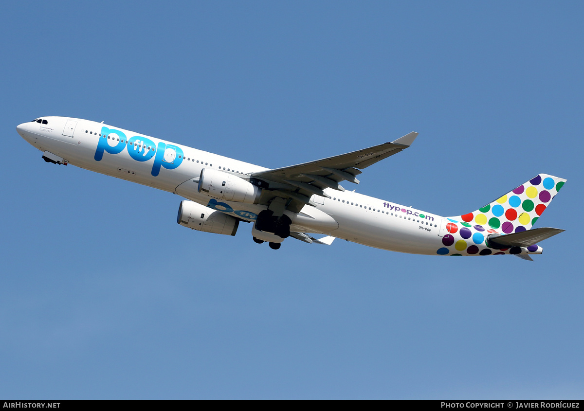 Aircraft Photo of 9H-POP | Airbus A330-343 | Flypop | AirHistory.net #468330