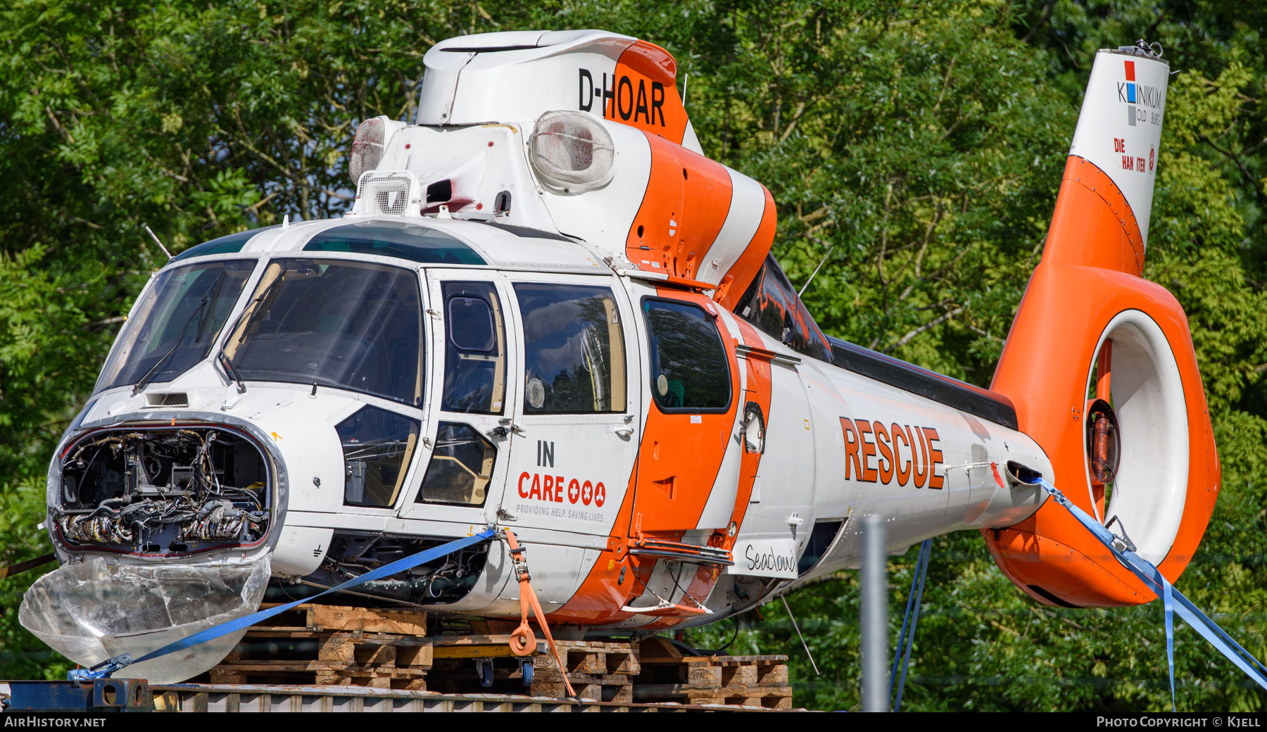 Aircraft Photo of D-HOAR | Aerospatiale SA-365N-2 Dauphin 2 | Klinikum Oldenburg | AirHistory.net #468331